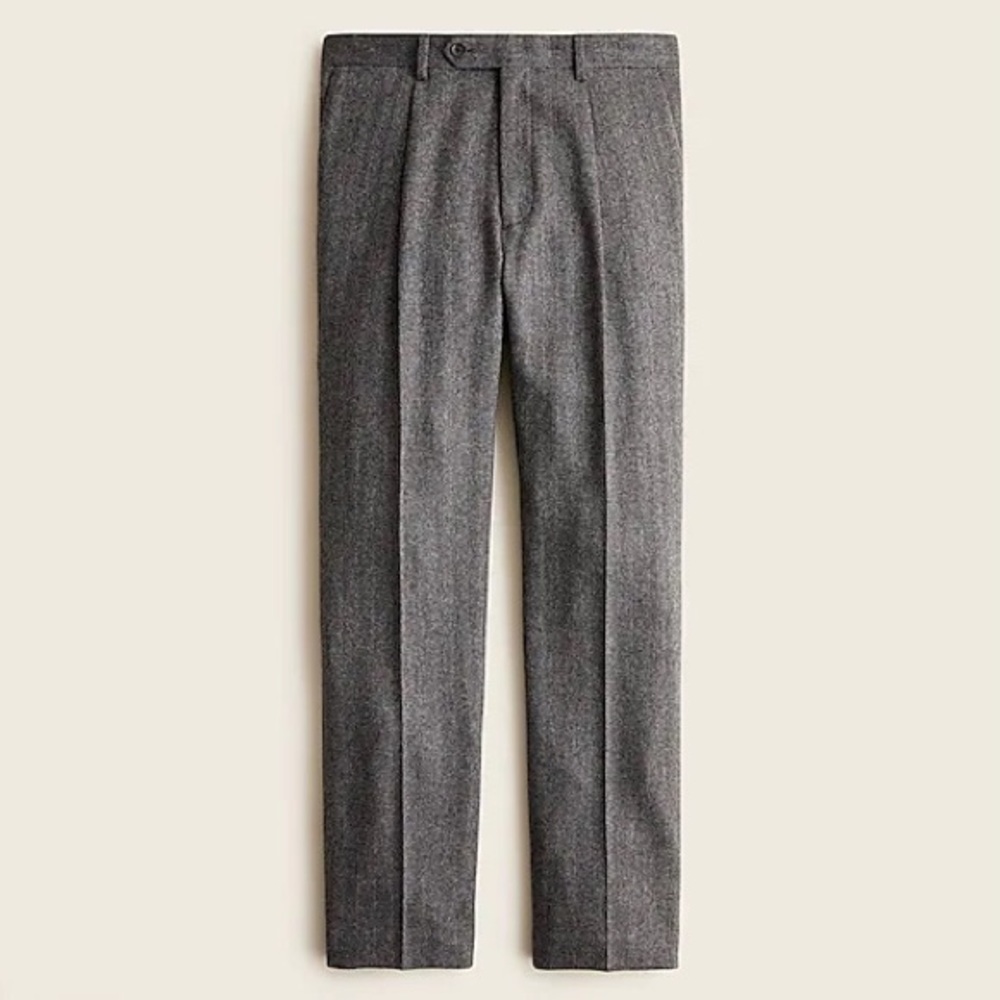 NWT J.Crew - Ludlow Slim-fit suit pant in English cashmere - 34/30